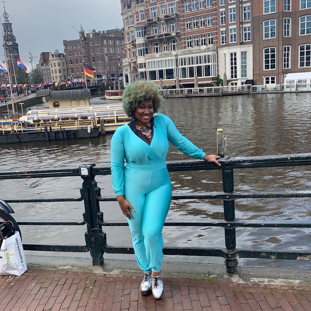 Tiffany Blue Jumpsuit